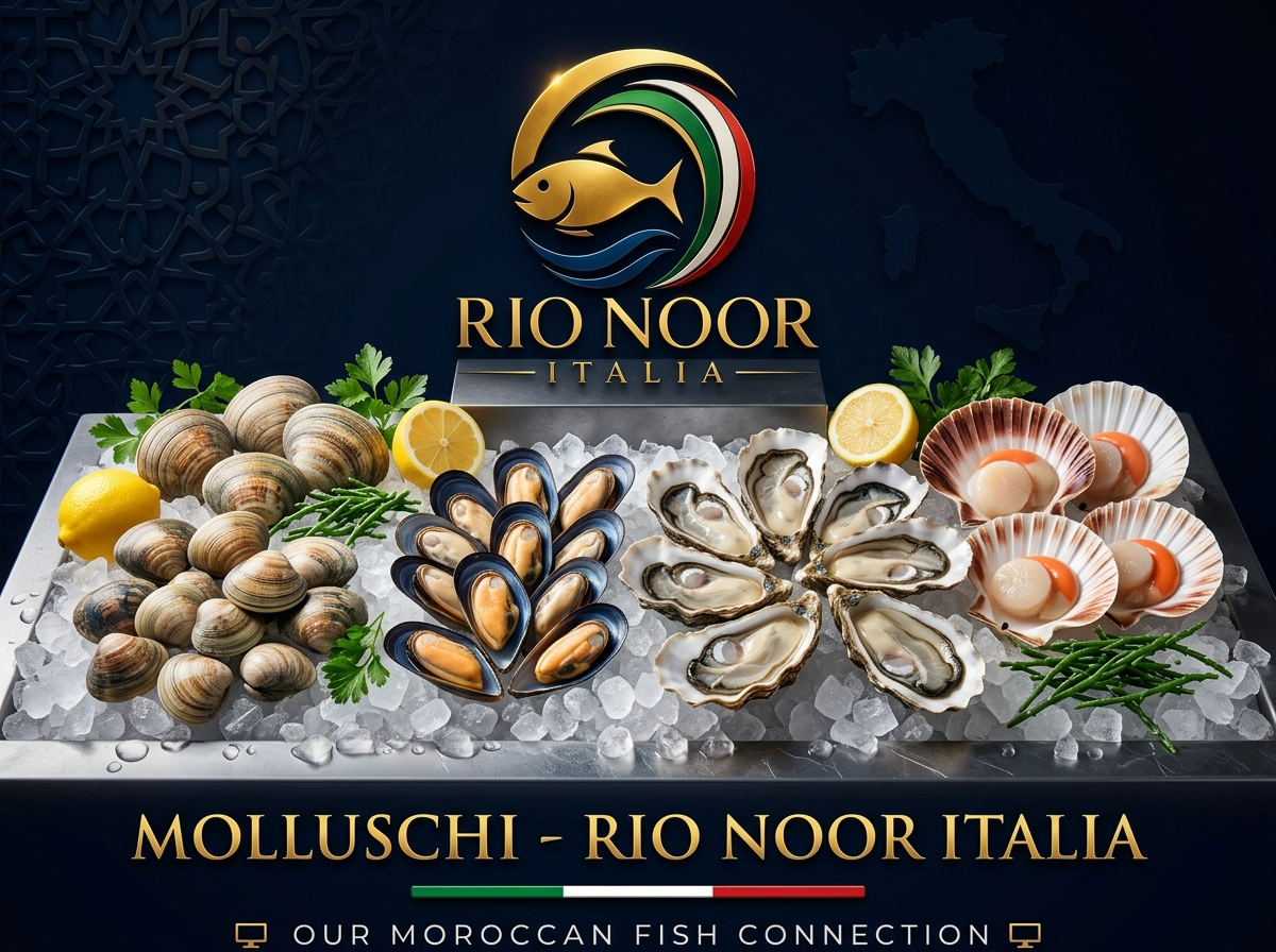 Fresh mollusks and shellfish